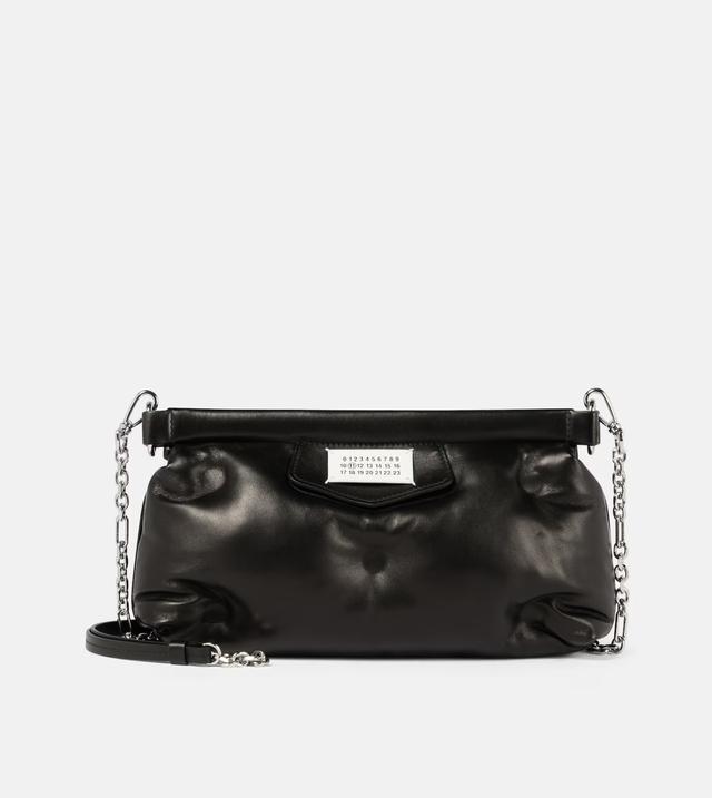 Red Carpet Glam Slam leather clutch
