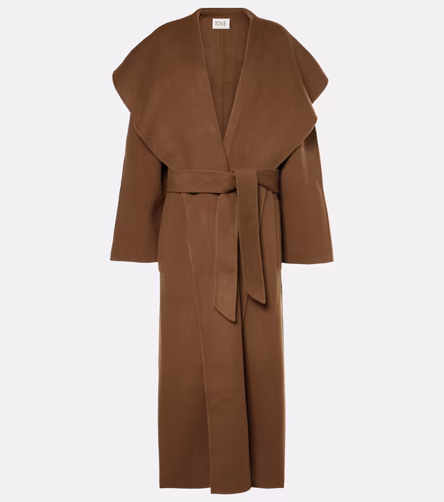 Ondine wool-blend coat