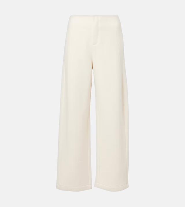 Cashmere and wool pants