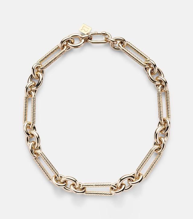 Miuccia 14kt gold chain necklace