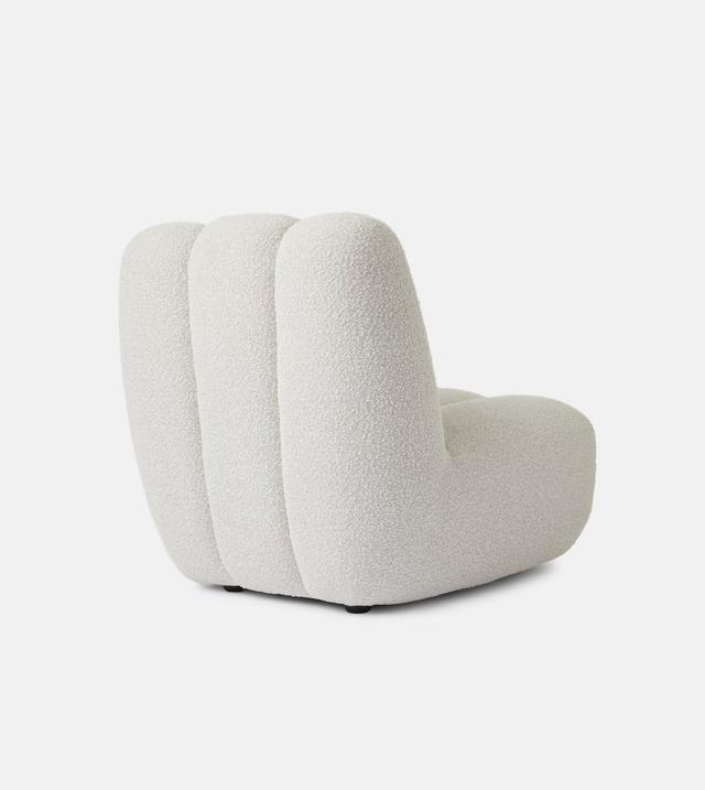 Alternative view of Toe bouclé chair