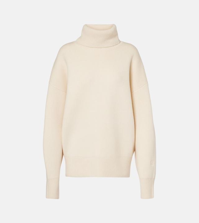 Wool and cashmere blend turtleneck sweater